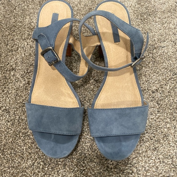 Frye Women's Blake 2 Piece Suede Sandals - Picture 3 of 11
